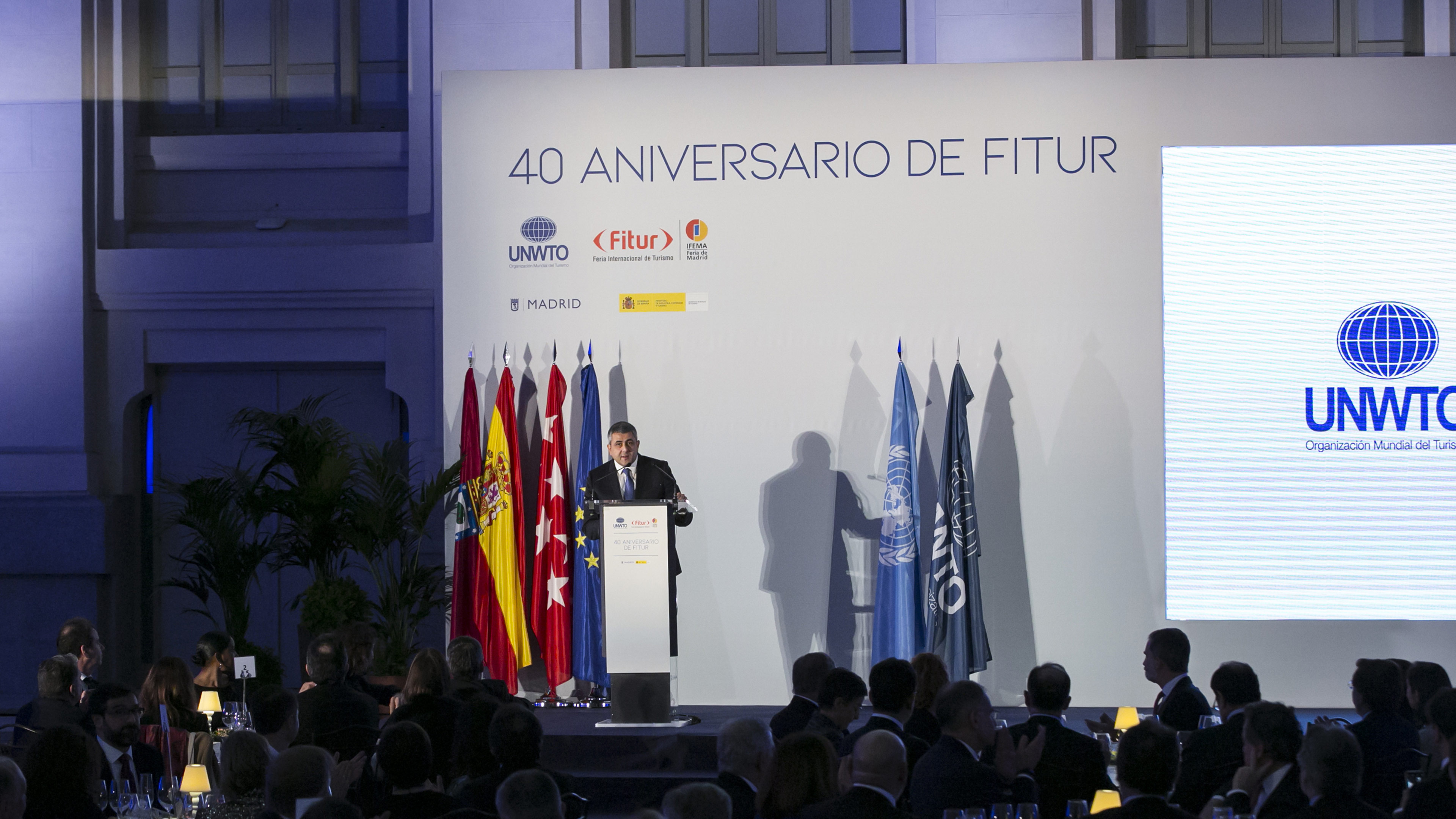 CENA DE GALA OMT - FITUR Zurab Pololikashvili